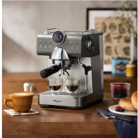 东菱(DonLim)(C)家用冷萃 意式浓缩 全半自动蒸汽打奶泡机 冷萃咖啡机 DL-7400(钛金灰)