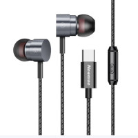 纽曼type-c耳机XLT06锖色有线高音质适用于 vivo华为oppo小米手机入耳电脑超重低音