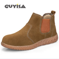 卫尔盾 古伊萨电焊工劳保鞋男士冬季钢包头防砸防穿耐磨舒适安全工作鞋1061L