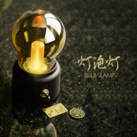 复古充电灯泡小夜灯 创意led氛围灯 JP-dpd