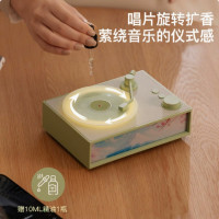 香薰氛围灯音响 无线黑胶唱片蓝牙音箱桌面 Round-X19