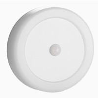 人体感应壁灯铜币灯氛围夜灯usb充电智能家居衣柜灯橱柜灯led灯 JXJA017 白光-玉兰白(中性包装)