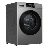 海尔(Haier)初色系列 变频 滚筒洗衣机 超薄 巴氏除菌 1.1洗净比 MATE2S升级款 XQG100-606H