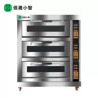 佰晟小智 商用烤箱智能控温电烤箱 SFT-J0003DF 三层六盘电烤箱