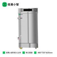 佰晟小智 商用蒸饭柜大容量 SFT-M0030DF 电12竖盘蒸饭柜(带应急开关)