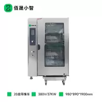 佰晟小智 商用万能蒸烤箱 GAN004DF 带推车电热触屏版万能蒸烤箱20盘