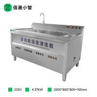 佰晟小智 洗菜机 SFT-K0005DF 厨房洗菜机2米