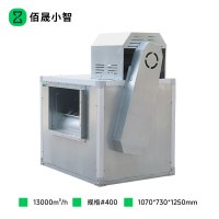 佰晟小智 强力静音排烟风机高压风柜 GTE004DF 高压风柜(双层静音)400#5.5KW