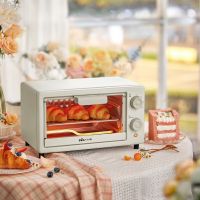 小熊(Bear)电烤箱10升多功能一体迷你电烤箱白色DKX-F10Q8 月白色