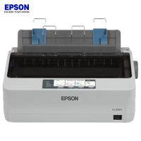 爱普生(EPSON) LQ-300KH 80列卷筒针式打印机 195汉字/秒 1+3层复写能力 导纸器/拖纸器进纸