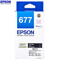 爱普生(EPSON) T6771 黑色墨盒 约3400页 适用WP-4511/4521/4531/4011