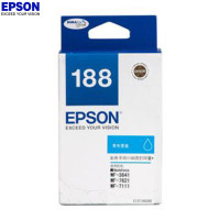 爱普生(EPSON) T1882 青色墨盒 约1100页 适用WF-3641/7621/7218/7728