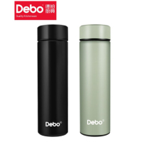 德铂(Debo) DEP-736 智能保温杯不锈钢直身杯不莱梅智能温显杯 500ml