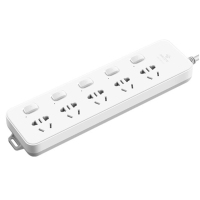 公牛(bull) GN-312 新国标/插线板/插排/超功率过载保护 5位分控开关 5米