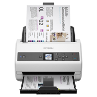 爱普生(EPSON) DS-875 A4幅面馈纸式高速彩色文档扫描仪 65ppm/双面扫描