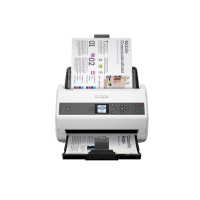 爱普生(EPSON) DS-970 A4幅面馈纸式高速彩色文档扫描仪 85ppm/双面扫描