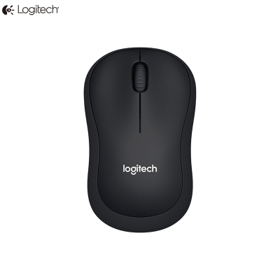 罗技(Logitech) B220 无线鼠标 轻音鼠标 黑色 带无线2.4G接收器