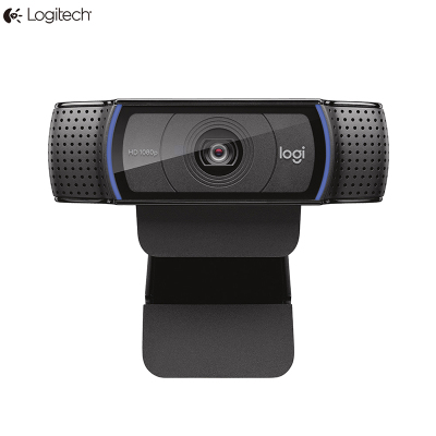 罗技(Logitech) C920e 智能高清摄像头 家用办公摄像头1080P自动对焦 送65cm三脚架