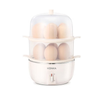 康佳(KONKA) KGZZ-1216(KZD-350C)家用煮蛋器双层蒸架多功能蒸饺蒸蛋器