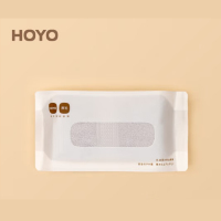 HOYO 7511 臻品长绒棉毛巾EVA单条装 家用纯棉毛巾 浅灰色