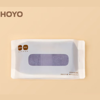 HOYO 7511 臻品长绒棉毛巾EVA单条装 家用纯棉毛巾 紫色