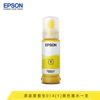 爱普生(EPSON) T07F4 013/014系列墨水瓶 014Y黄色 适用L8168/L8188