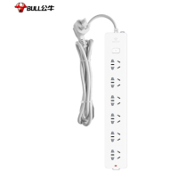 公牛(bull) GN-107 新国标 插座/插线板/插排/排插 6位总控开关 5米