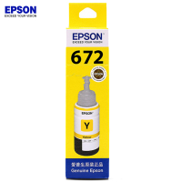 爱普生(EPSON) T6724 原装墨水 黄色 适用于连供喷墨打印机L310/L1300/L360