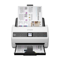 爱普生(EPSON) DS-730N A4幅面高速扫描仪 内置网卡 40页/分钟 自动双面有线网络 1.44寸液晶屏