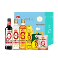 海天 0添加礼盒(实惠装)1500ml+1230g 混合炒菜调味品礼盒