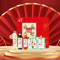 海天 有机礼盒(至臻礼)1500ml+950g 混合厨房炒菜调味礼盒