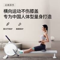 西屋(WESTINGHOUSE) WR32DZ-WH 划船机 家用健身器材室内运动有氧磁控可折叠 自发电款