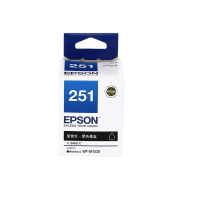爱普生(EPSON)黑色墨盒 T251(C13T251180) 适用WF-M1030机型(单位:个)