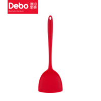 德铂(Debo) DEP-DS216 硅胶大铲-红色(锅铲) 耐高温炒菜锅铲
