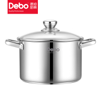 德铂(Debo) DEP-613 鲁尼 不锈钢锅具煲汤锅 22cm