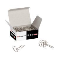 齐心(COMIX) B3500 回形针 29mm 100枚/盒 镍 单位:盒