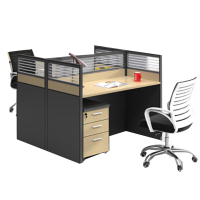 恒合(henghe) 办公桌屏风工位工厂车间职员位简约 1500*700*1100mm