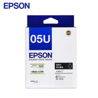爱普生(EPSON) T05U1 黑色墨盒 打印量约1200页(单位:个)