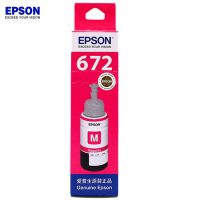 爱普生(EPSON) T6723 原装 墨水 洋红色 适用于连供喷墨打印机L310/L1300/L360