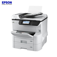 爱普生(Epson) WF-C8690a 输稿器+4纸盒 3年 上门服务 A3+彩色墨仓式复合机 (计价单位:台) 白色