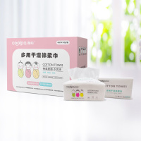 酷帕(Copu) KPM-6 三维包装干湿棉柔巾(彩箱)60抽/包*12包
