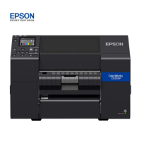爱普生(EPSON) CW-C6530P 工业彩色标签打印机 8英寸A4宽幅自动剥离 桌面型数码标签机
