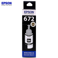 爱普生(EPSON)672系列黑色墨水T6721(C13T672180)约4000页(单位:瓶)