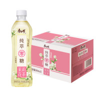 康师傅 纯萃零糖茉莉花茶 0糖0脂0负担 冷萃慢滤饮料 500ml*15瓶/箱