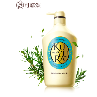 可悠然(KUYURA) 恬静清香 550ml 美肌沐浴露(计价单位：瓶)