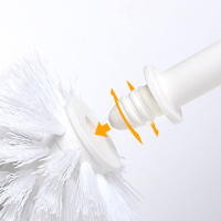 茶花(CHAHUA) 4304 花蕊型座式套装马桶刷(计价单位：套)