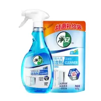 净安(Cleafe) 玻璃光亮 500g+补充装500g 清洁剂(计价单位:瓶)