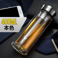 富光(FUGUANG) WFB1017-400 双.层. 玻璃杯 (计价单位：个) 本色