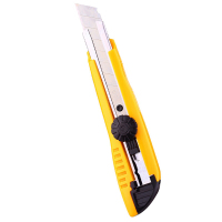 得力(deli) 2043 18mm大号 美工刀裁纸刀 (计价单位：把) 颜色随机