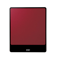 山业(SANWA) MPD-ALUMR 全铝质 中号 鼠标垫 (计价单位:个) 红色